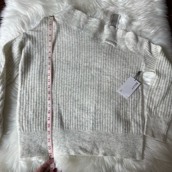 EUC Bailey 44 Kiara One Shoulder Sweater Merino Wool Blend Off Shoulder Small - Picture 8 of 16